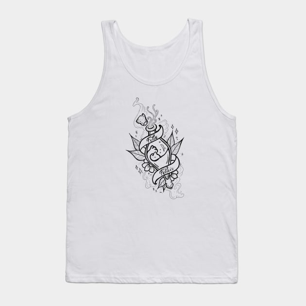 Bailey Sarian Felix Tank Top by yevomoine